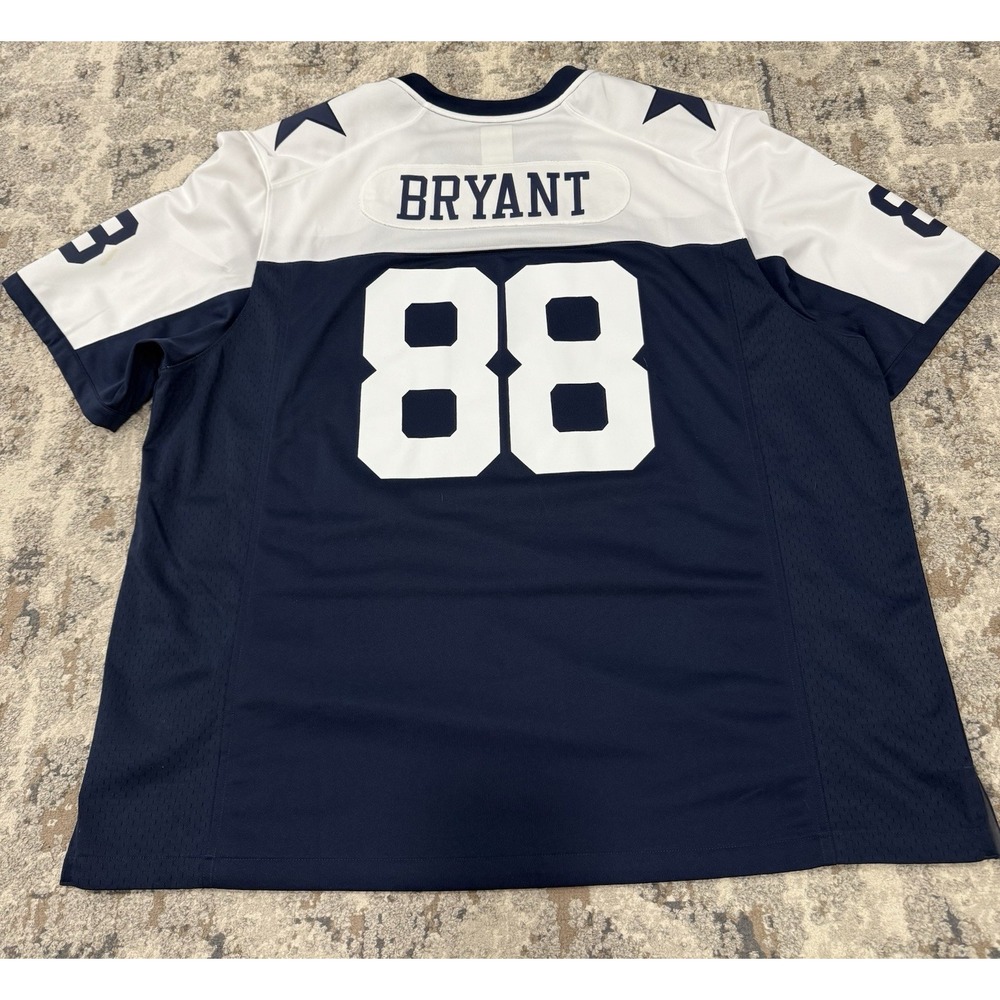 NFL Nike 88 Dallas Cowboys DEZ BRYANT On Field 3XL NFL Players Jersey - Picture 7 of 8